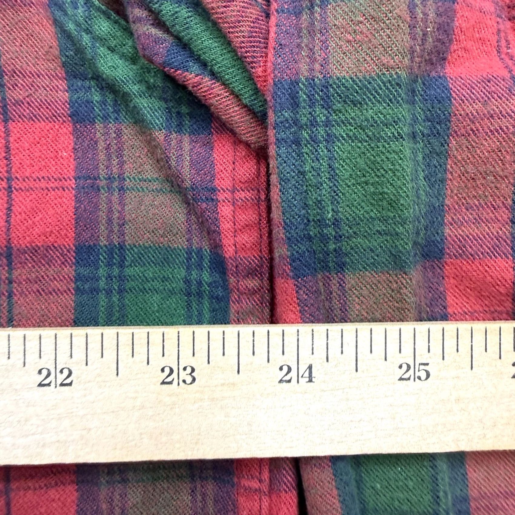 Vintage VINTAGE L.L. Bean Button-Up Shirt Mens L Red Green Plaid Long Sleeve Wool Cotton Maine Guide Lumberjack Y2K Size US L / EU 52-54 / 3 - 5 Thumbnail