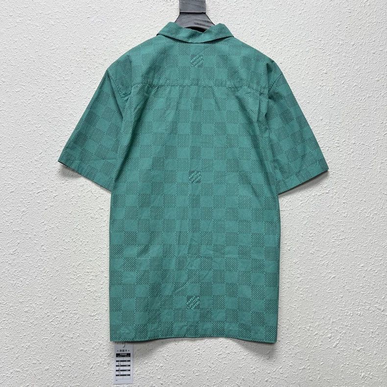 Louis Vuitton Louis Vuitton 24 SS Damien Checker Patchwork Full Print Sh Size US XL / EU 56 / 4 - 2 Thumbnail