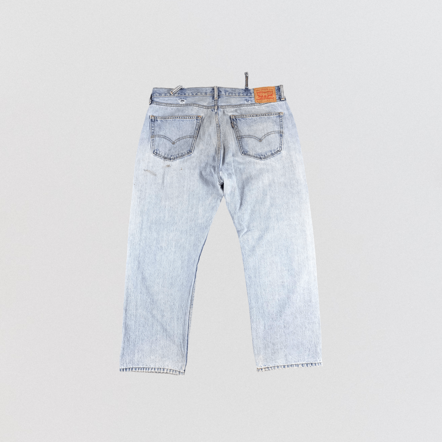Levi's × Vintage Vintage Light Wash Levis 505 Jeans-JM1415 Size US 39 - 2 Thumbnail