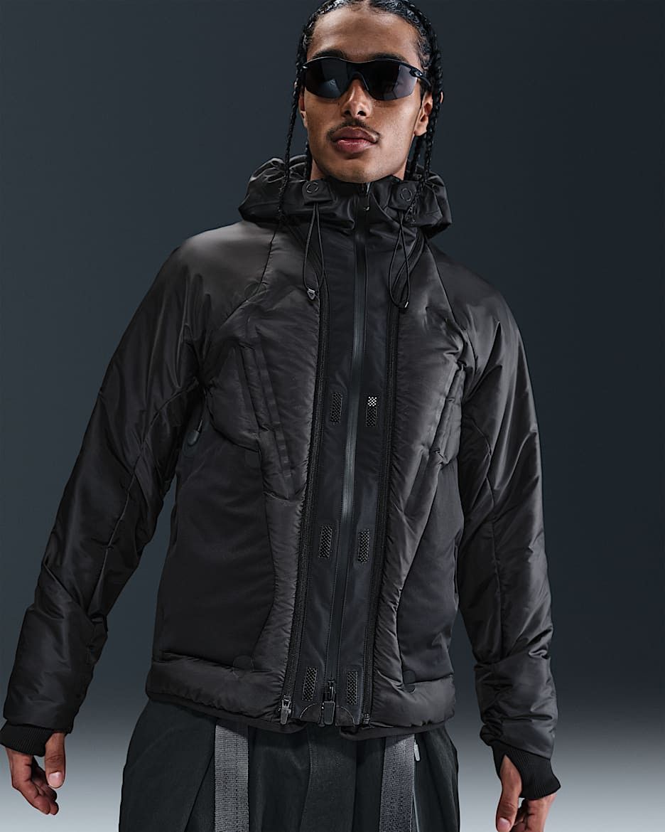 Nike × Stussy Stüssy x Nike Striped Wool Jacket | Grailed
