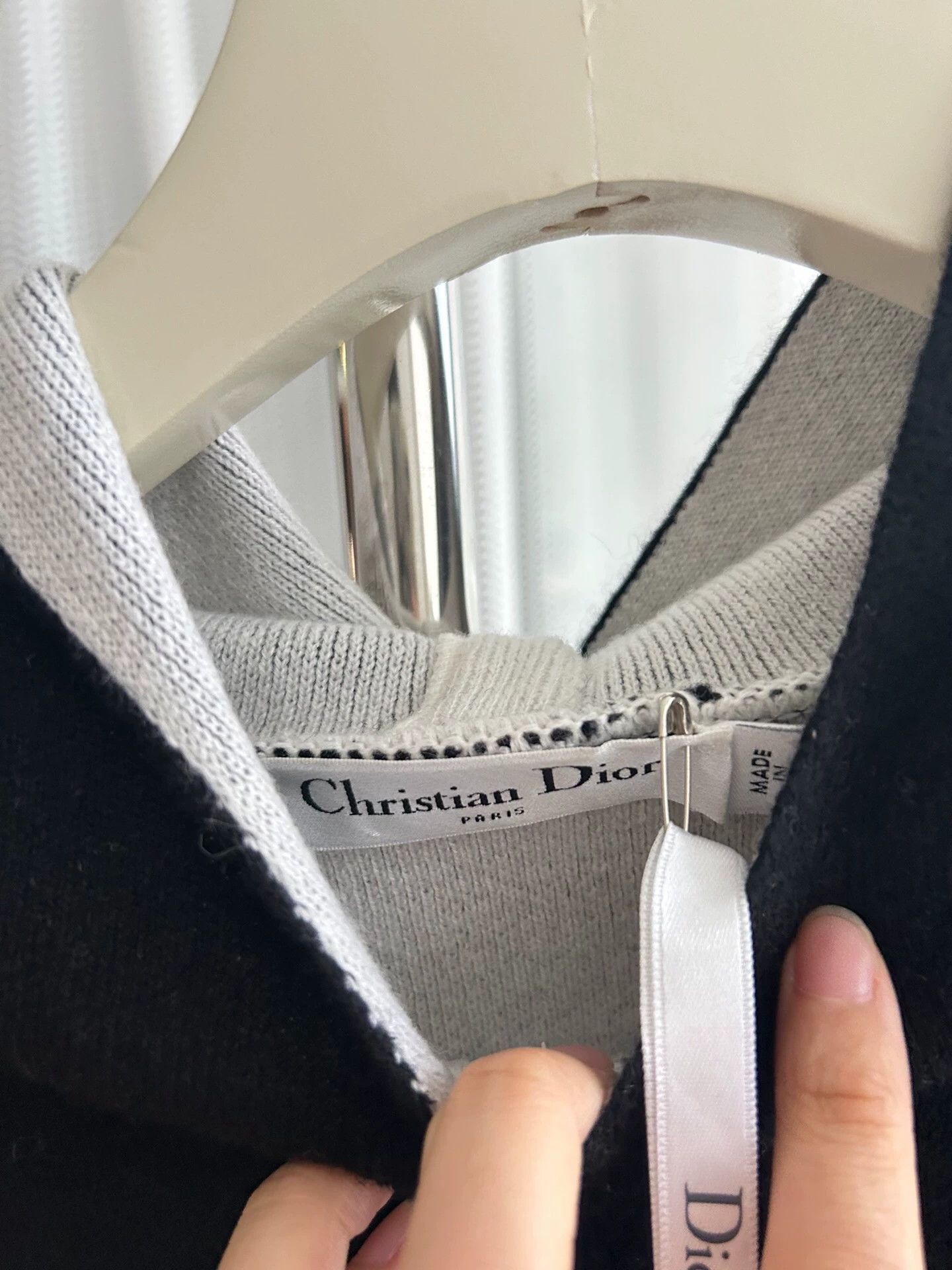 Dior Dior Back 8 Cashmere Knit Hoodie Size XS / US 0-2 / IT 36-38 - 2 Thumbnail