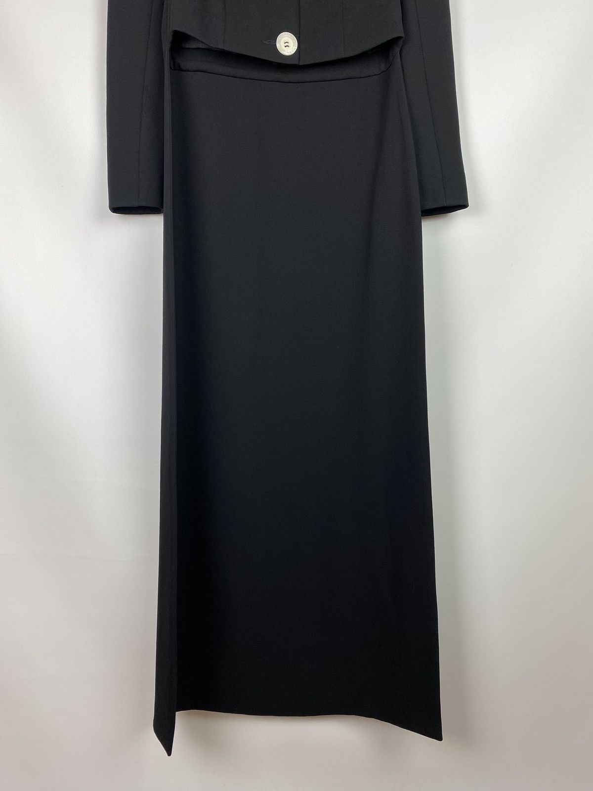Natasha Zinko BNWT! Natasha Zinko wool tailed assymetrical length coat Size XXS / US 00 / IT 34 - 8 Thumbnail