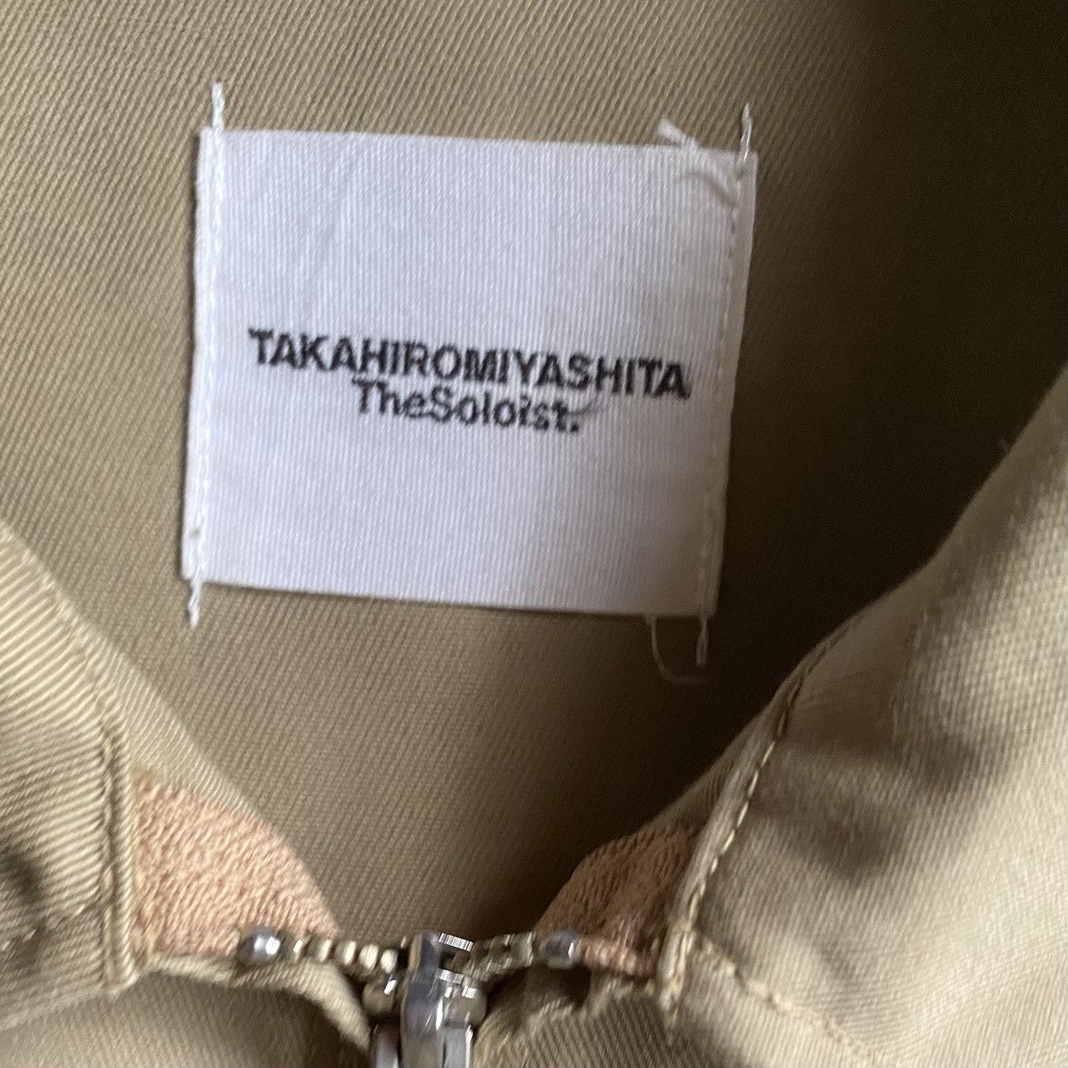 Takahiromiyashita The Soloist. SS19 Silk Twill Patches Canvas Chore Jacket Size US M / EU 48-50 / 2 - 5 Thumbnail
