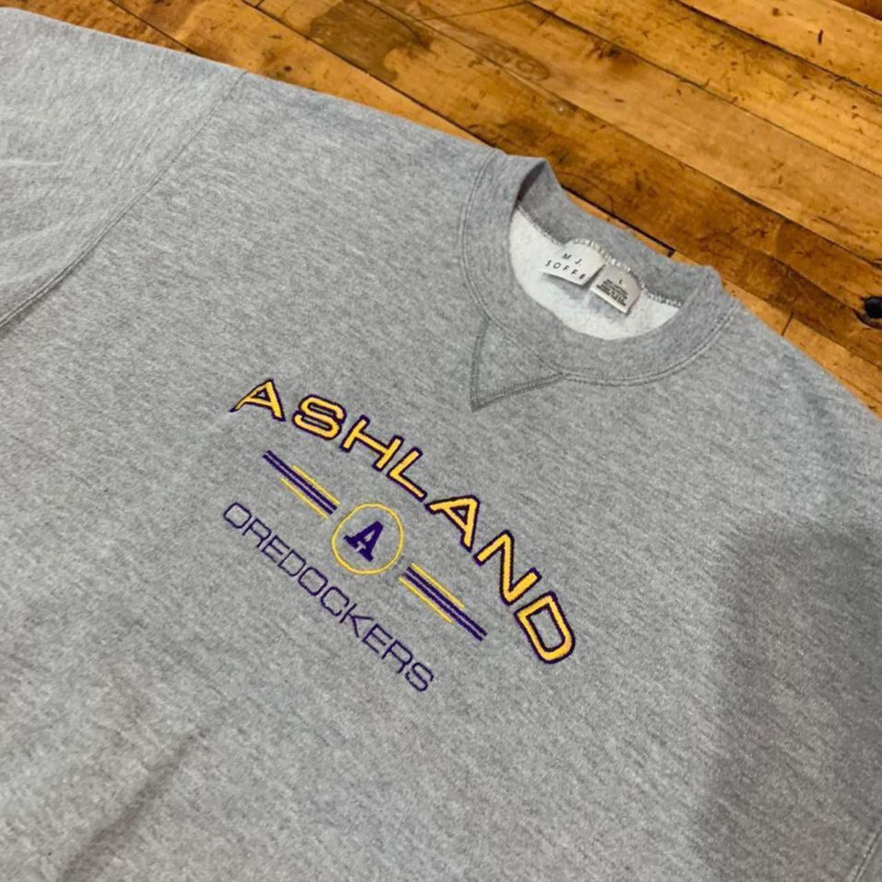 Vintage Vintage 90s Ashland College Sweatshirt Size US L / EU 52-54 / 3 - 2 Thumbnail