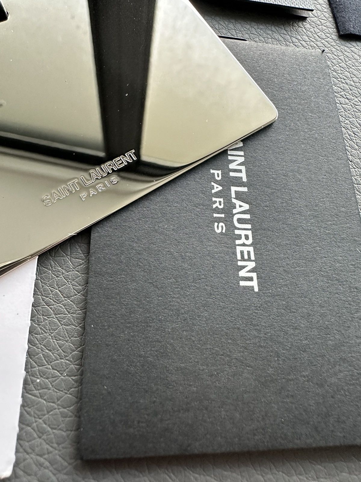Hedi Slimane × Saint Laurent Paris × Yves Saint Laurent Brand New Saint Laurent Wallet Cardholder Size ONE SIZE - 6 Thumbnail
