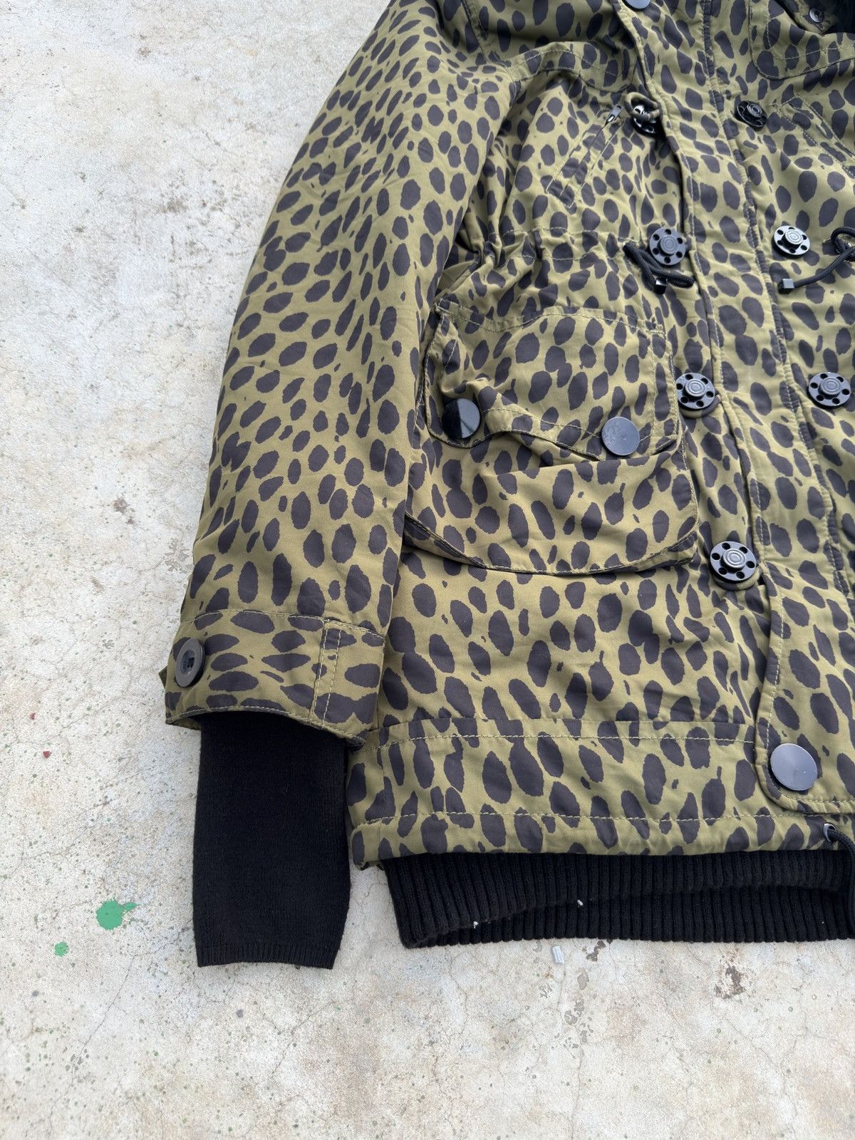 SLY SLY Baroque Japan Raccoon Fur Jacket Leopard Design bondage Size M / US 6-8 / IT 42-44 - 11 Thumbnail