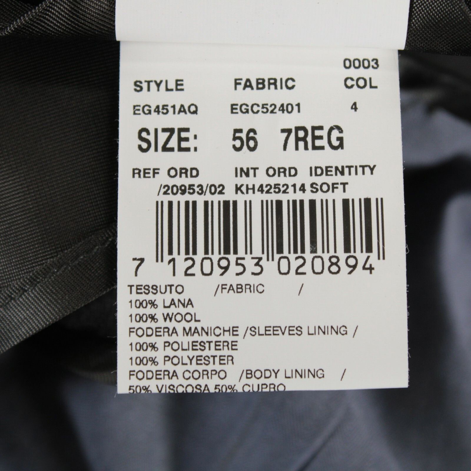 Lardini Lardini Suit Size US 46 Regular in Gray Size 46R - 9 Thumbnail