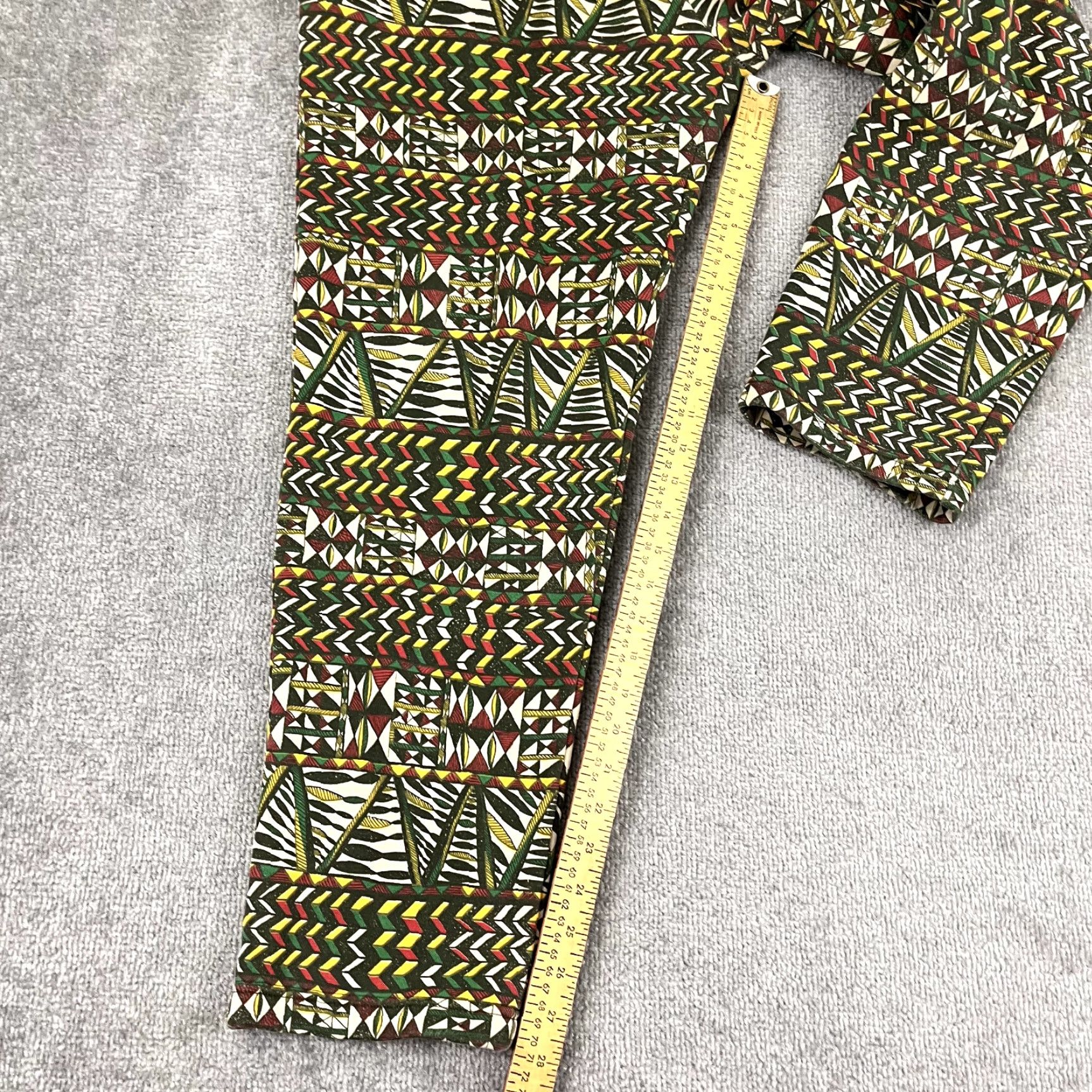 Vintage MISHKA Sweatpants Mens Large x 28" MNWKA Geometric Lounge Streetwear All Over Size US 33 - 5 Thumbnail