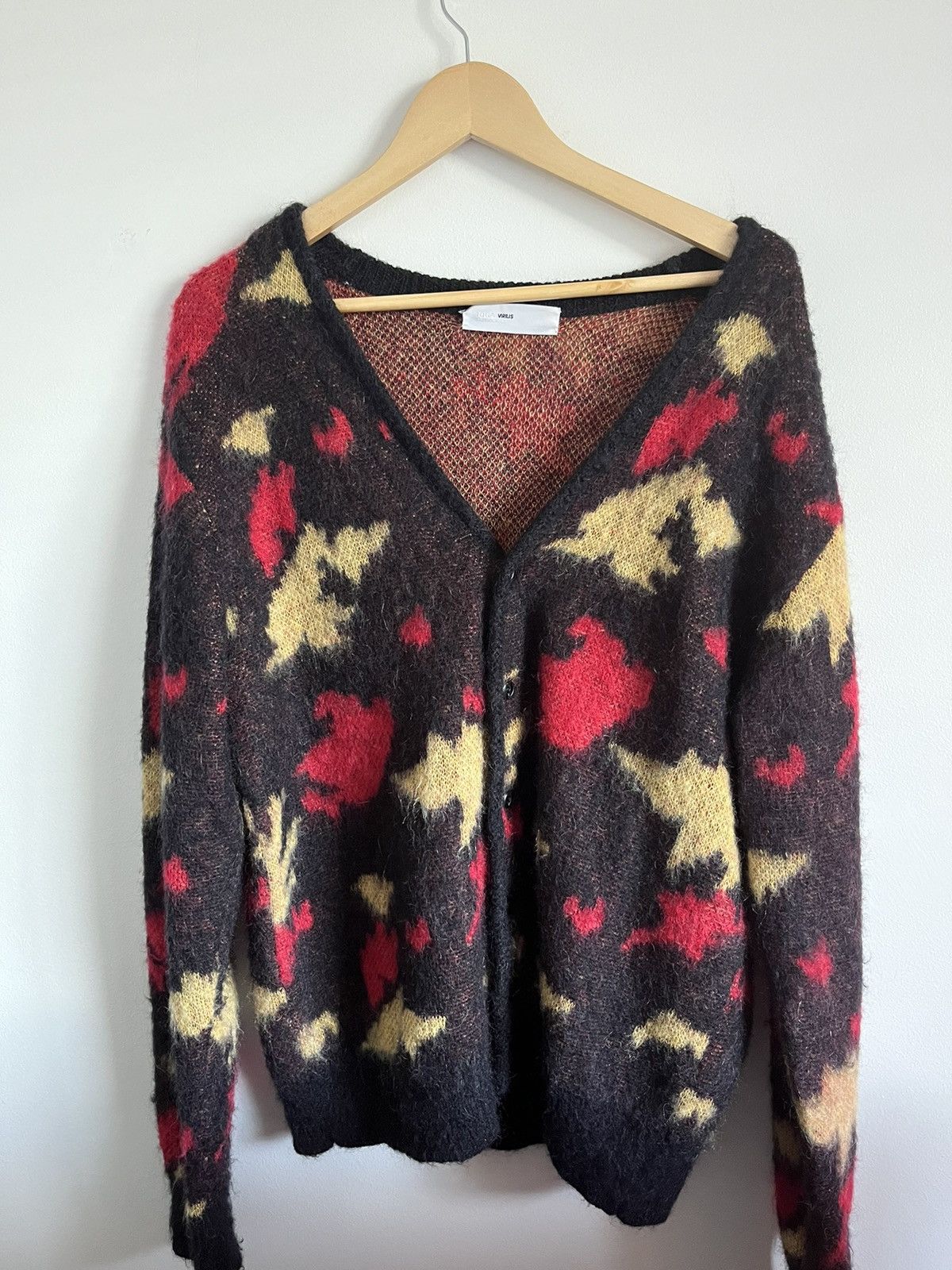 TOGA VIRILIS / MOHAIR JACQUARD CARDIGAN 【公式通販】