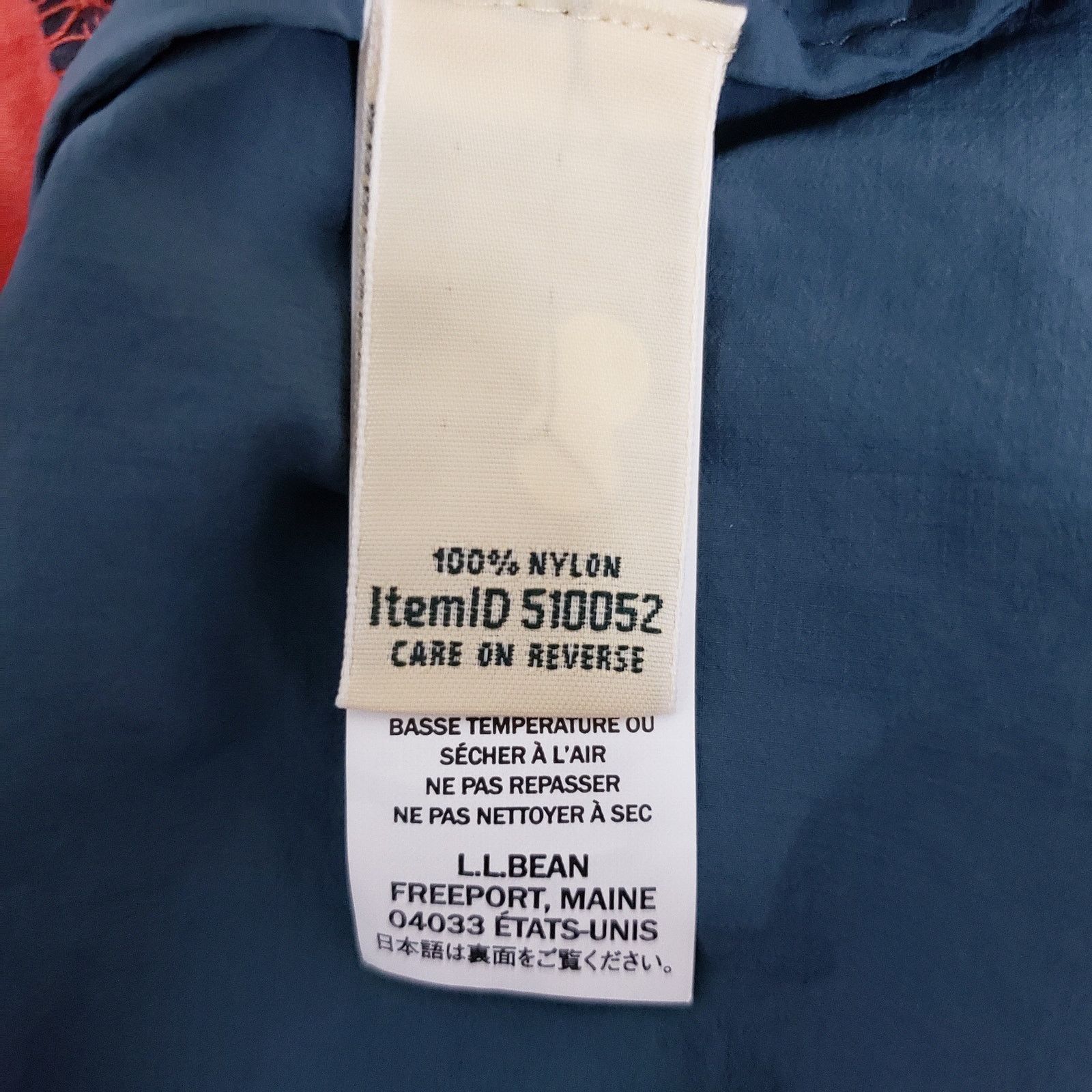 L.L. Bean LL Bean Stowaway Windbreaker Colorblock Packable S Half zip Size S / US 4 / IT 40 - 15 Thumbnail