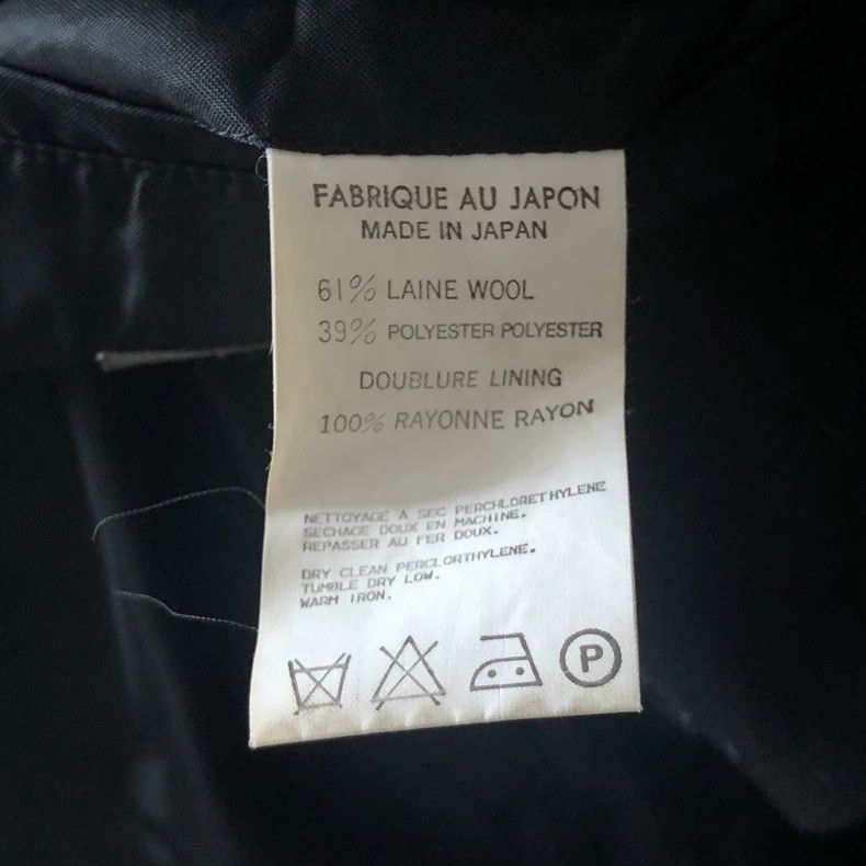 Yohji Yamamoto Yohji Yamamoto Yohji Yamamoto 97aw Black Suit Jacket Size US S / EU 44-46 / 1 - 4 Thumbnail