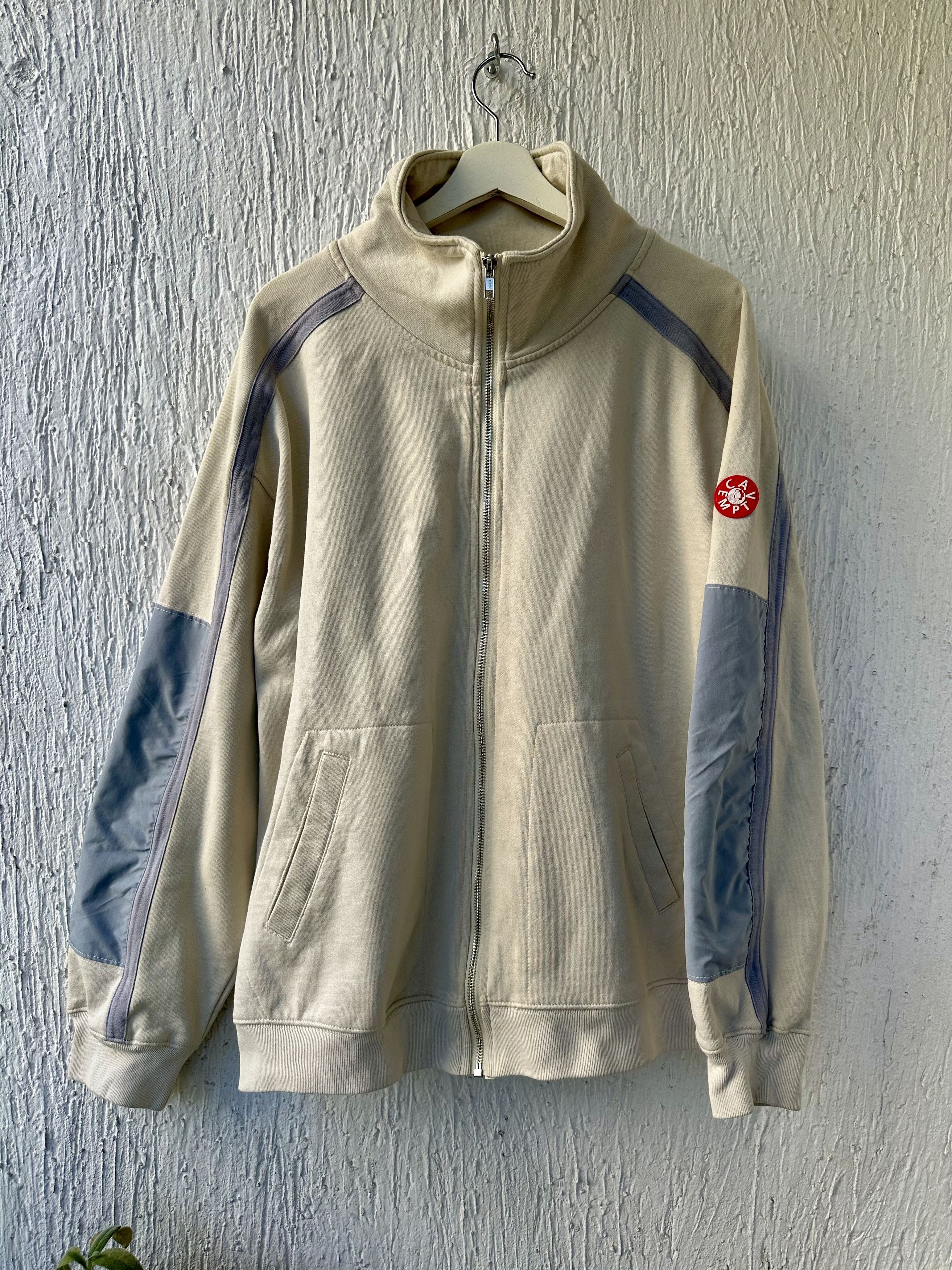 Cav Empt Cav Empt OVERDYE RAGLAN PIPING SWEAT - Yellow | Grailed