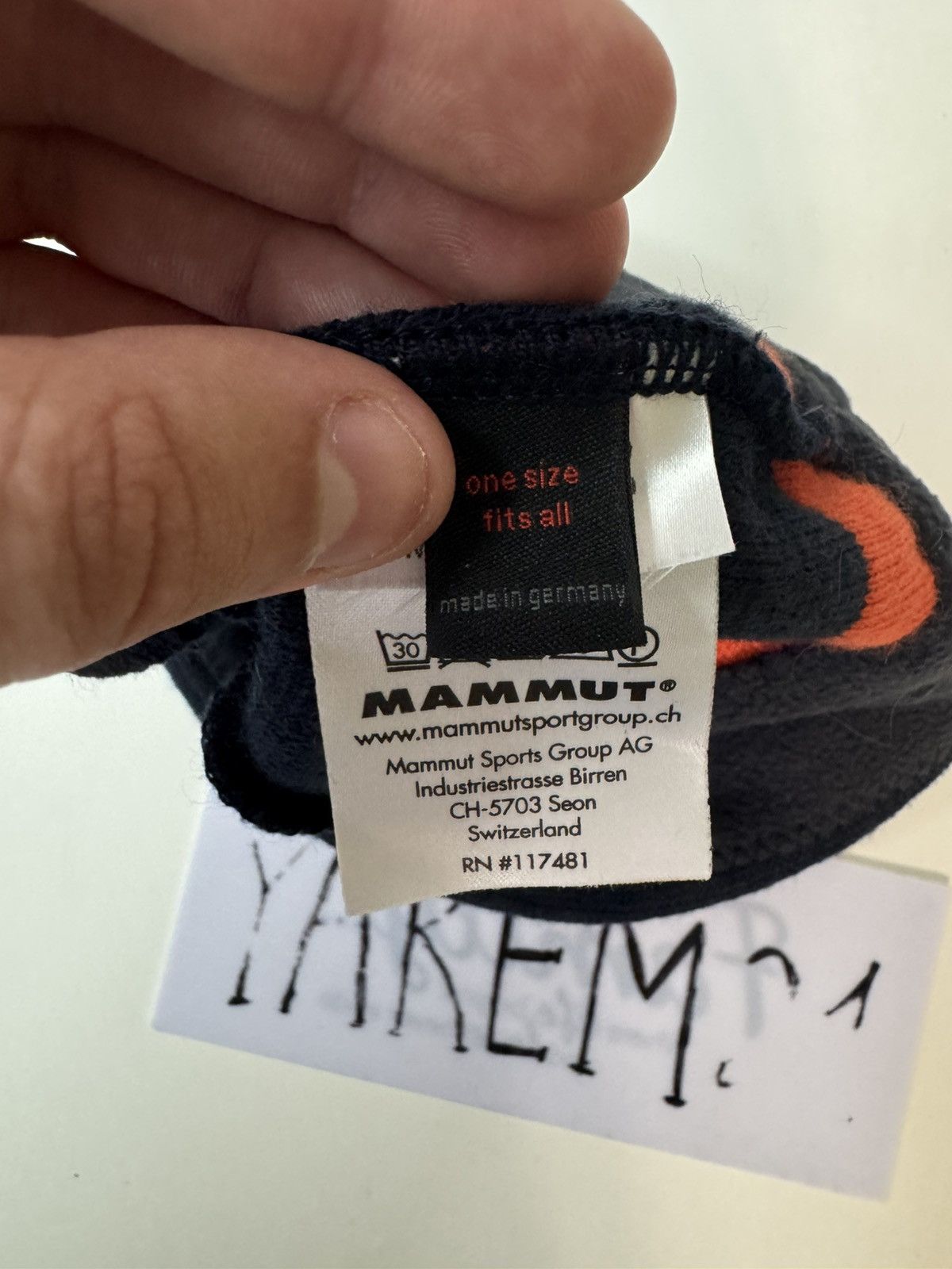 Mammut Mammut hat cap Size ONE SIZE - 3 Thumbnail