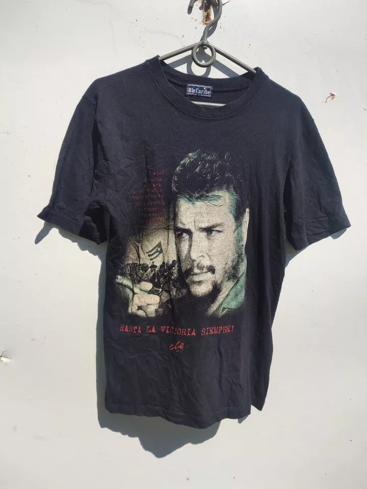 Vintage VINTAGE 90S CHE GUEVARA 'HASTA LA VICTORIA SIEMPRE' Blu Size US S / EU 44-46 / 1 - 8 Thumbnail