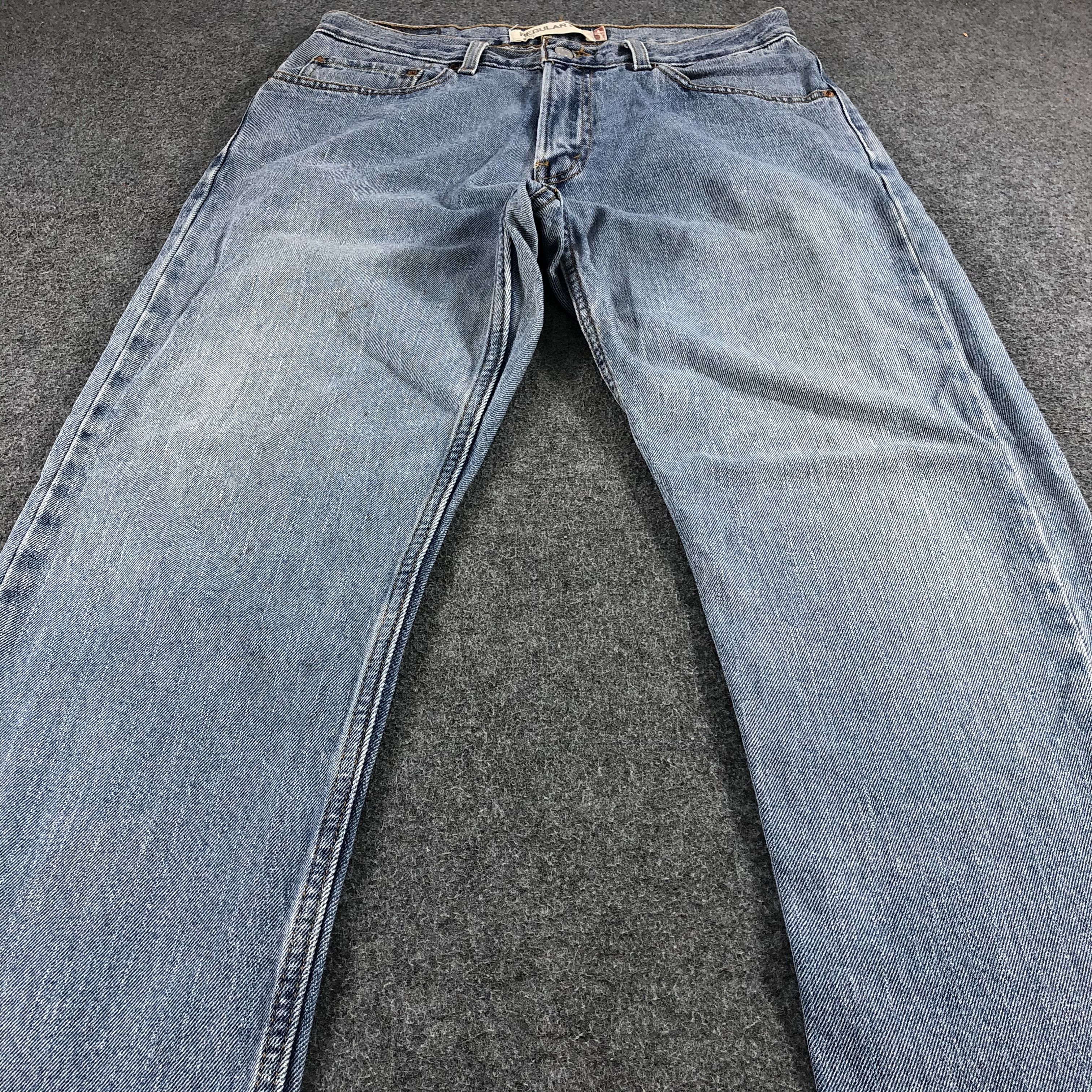 Levi's Vintage 90s Light Wash Levis 505 Jeans-J1229 Size US 33 - 3 Thumbnail