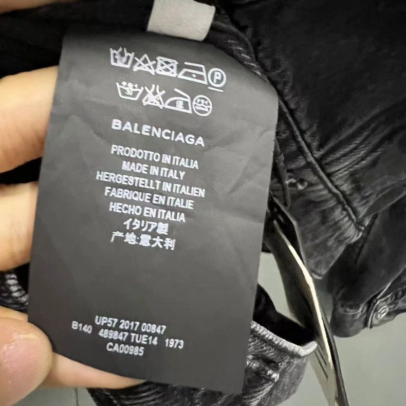 Balenciaga Balenciaga size 46 Sinner Denim Jacket Size US S / EU 44-46 / 1 - 4 Thumbnail