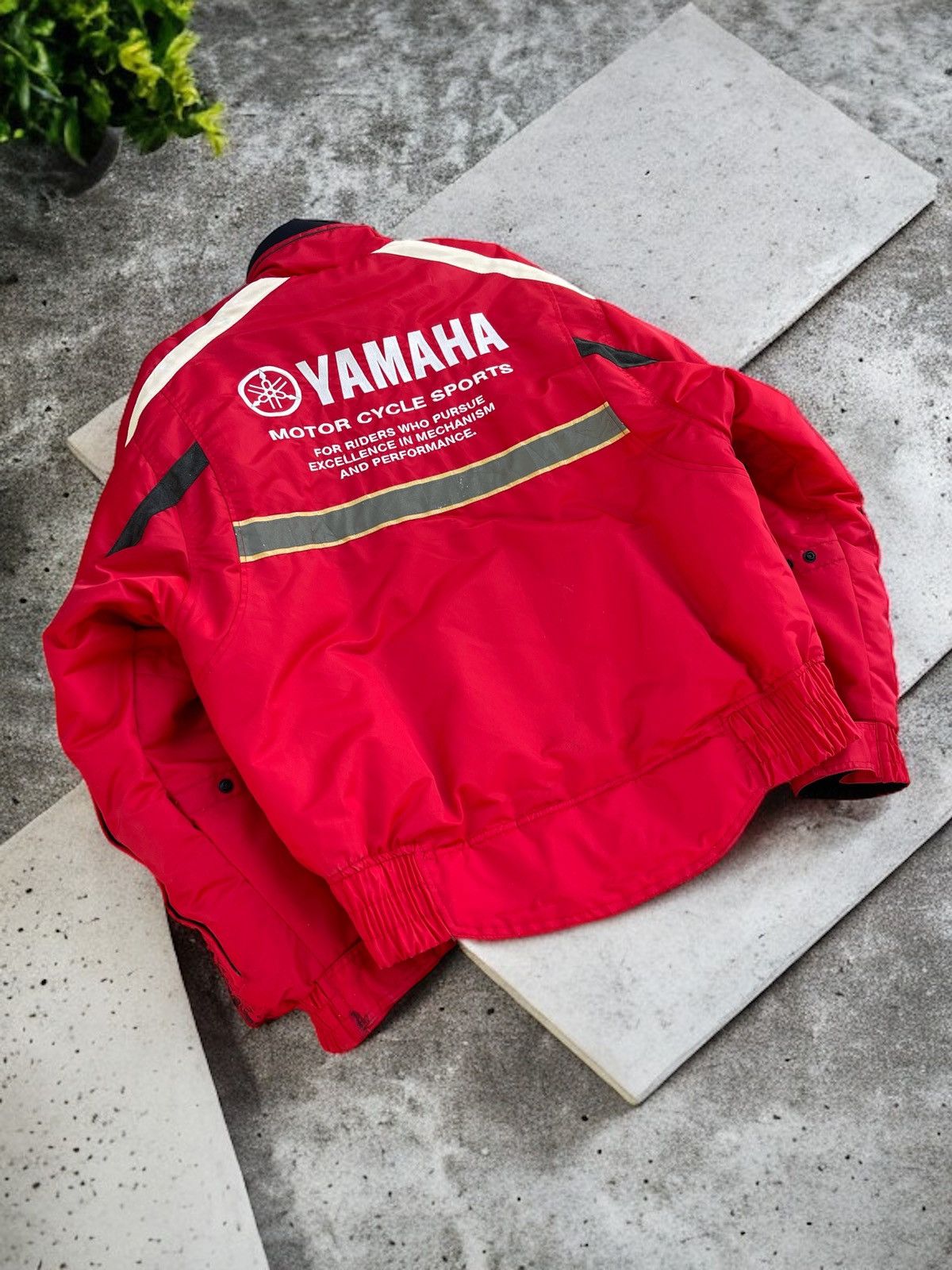 Yamaha 🔥YAMAHA MOTO SPORTS WATERPROOF RACING BOMBER JACKET Size US L / EU 52-54 / 3 - 5 Thumbnail