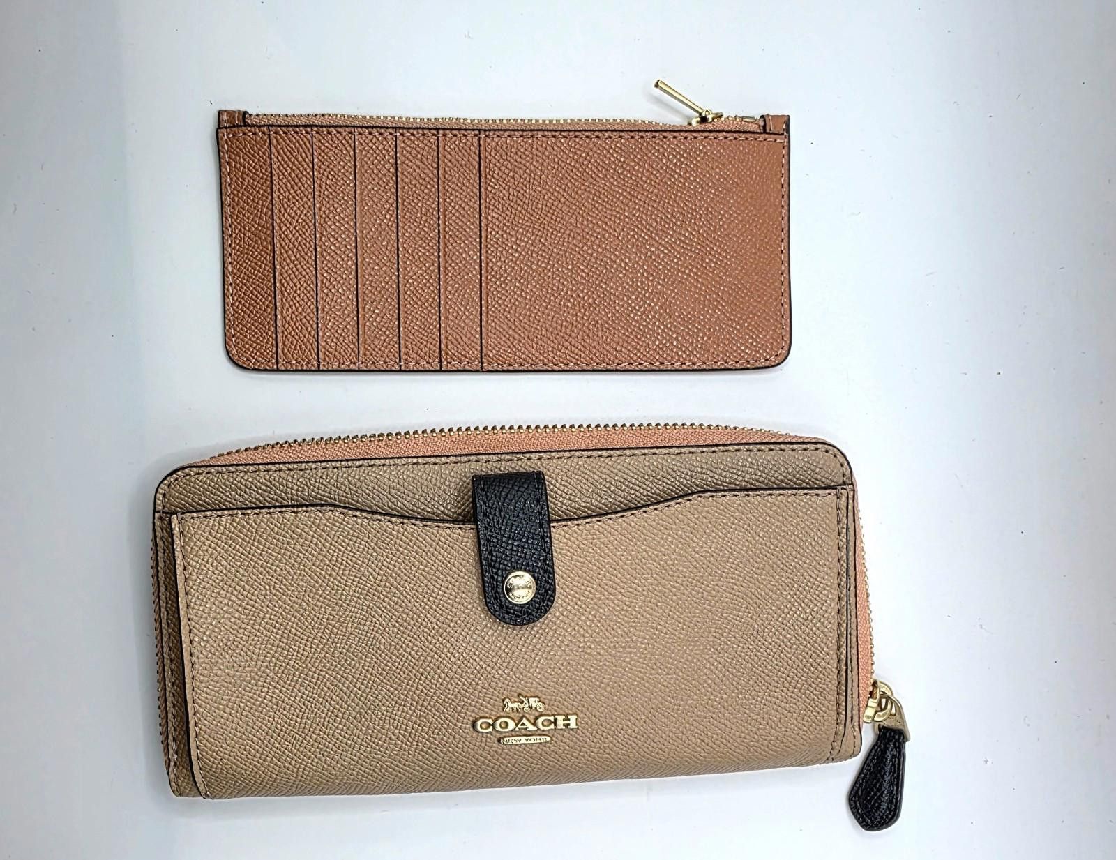 Coach Coach Multifunction Wallet Leather in Sunrise Multi F29940 Size ONE SIZE - 8 Thumbnail
