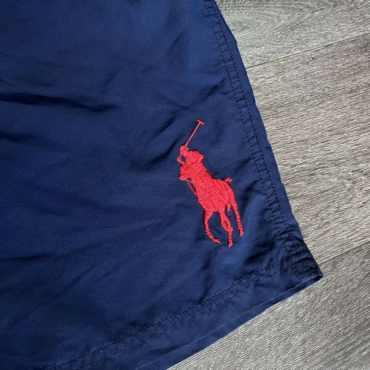 Polo Ralph Lauren Vintage Polo Ralph Lauren Big Pony Logo Swim Trunks Shorts Size US 30 / EU 46 - 4 Thumbnail