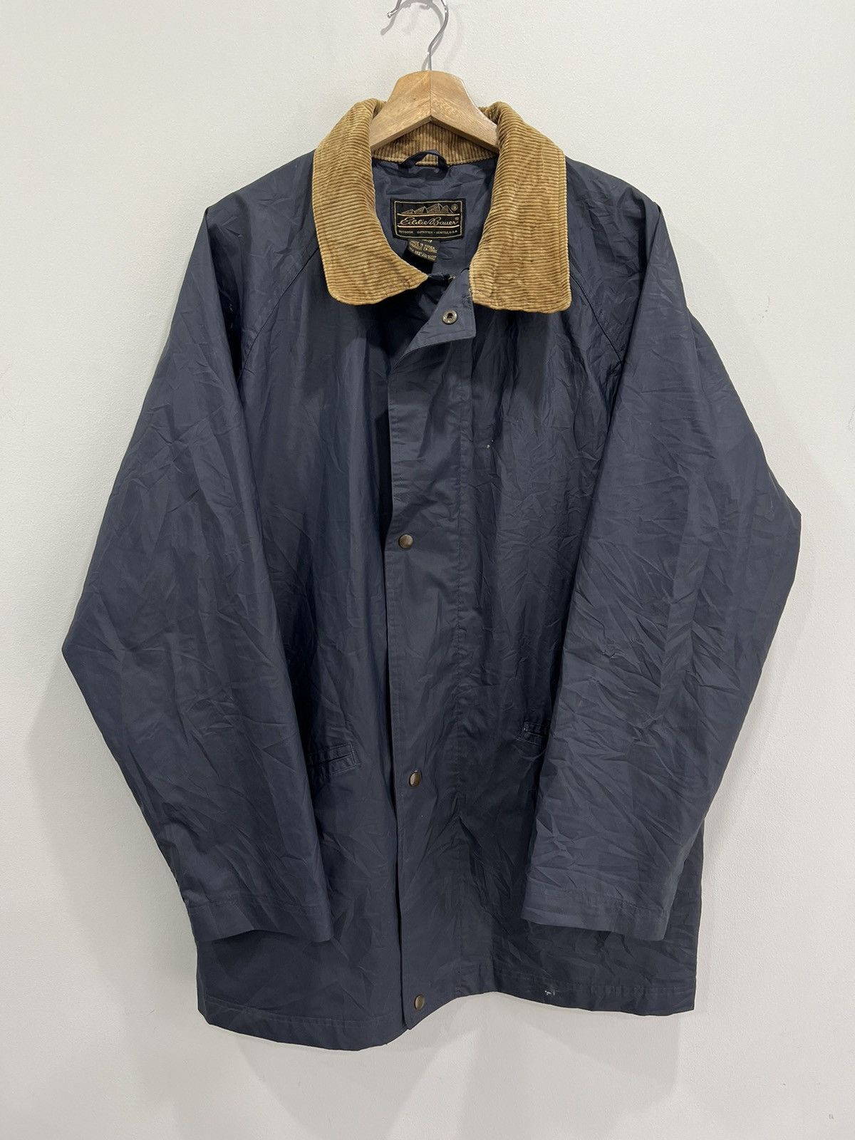 Eddie Bauer Vintage Eddie Bauer Polyvinyl Jacket Zip Up rain jacket Size US XL / EU 56 / 4 - 1 Thumbnail