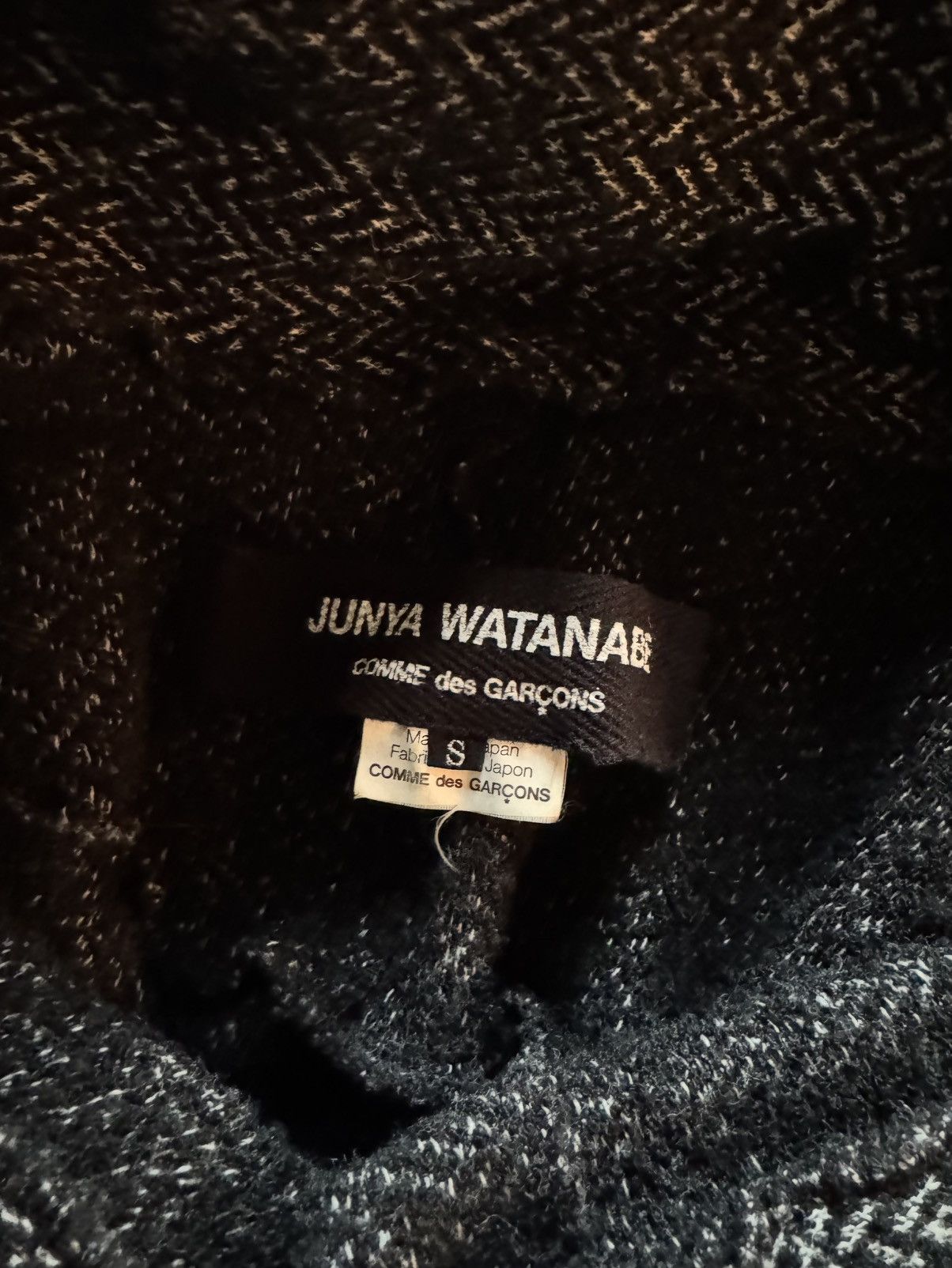 Comme des Garcons Junya Watanabe Comme Des Garçons 2008 Knit Wool Sweater Size ONE SIZE - 2 Thumbnail