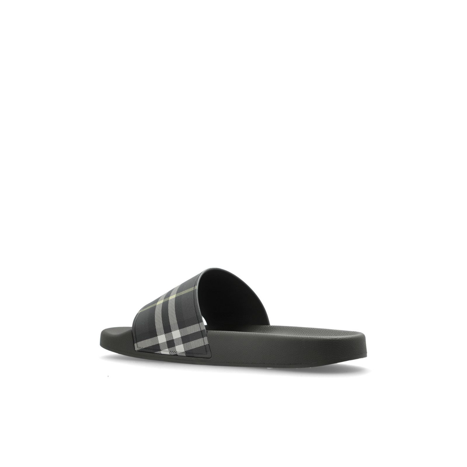 Burberry BURBERRY Thicket Green Check Rubber Flip Flops New & Authent Size US 13 / EU 46 - 3 Thumbnail