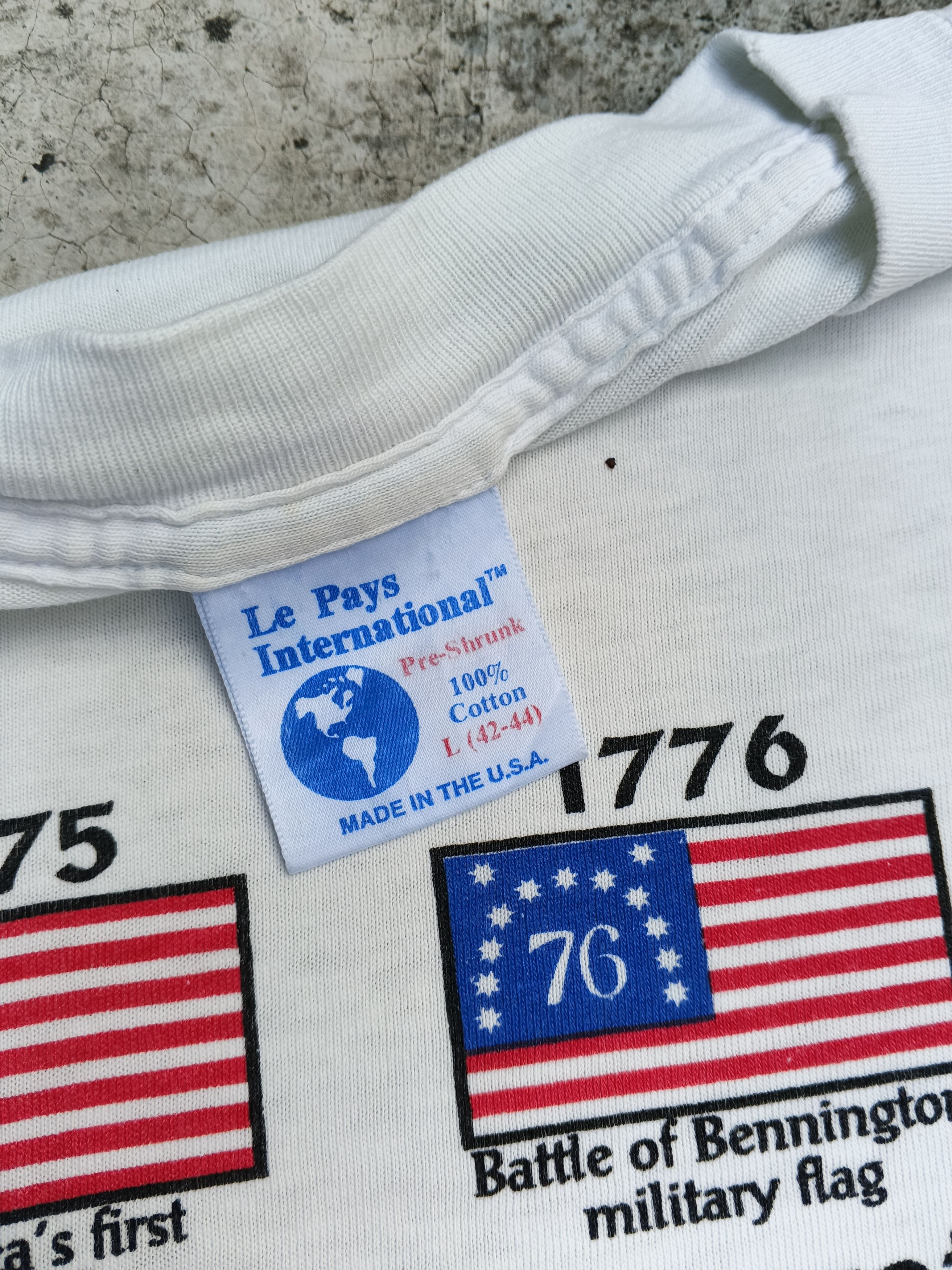 Vintage Vintage Distress 90s Old Glory America's Flag Size L Size US L / EU 52-54 / 3 - 7 Thumbnail