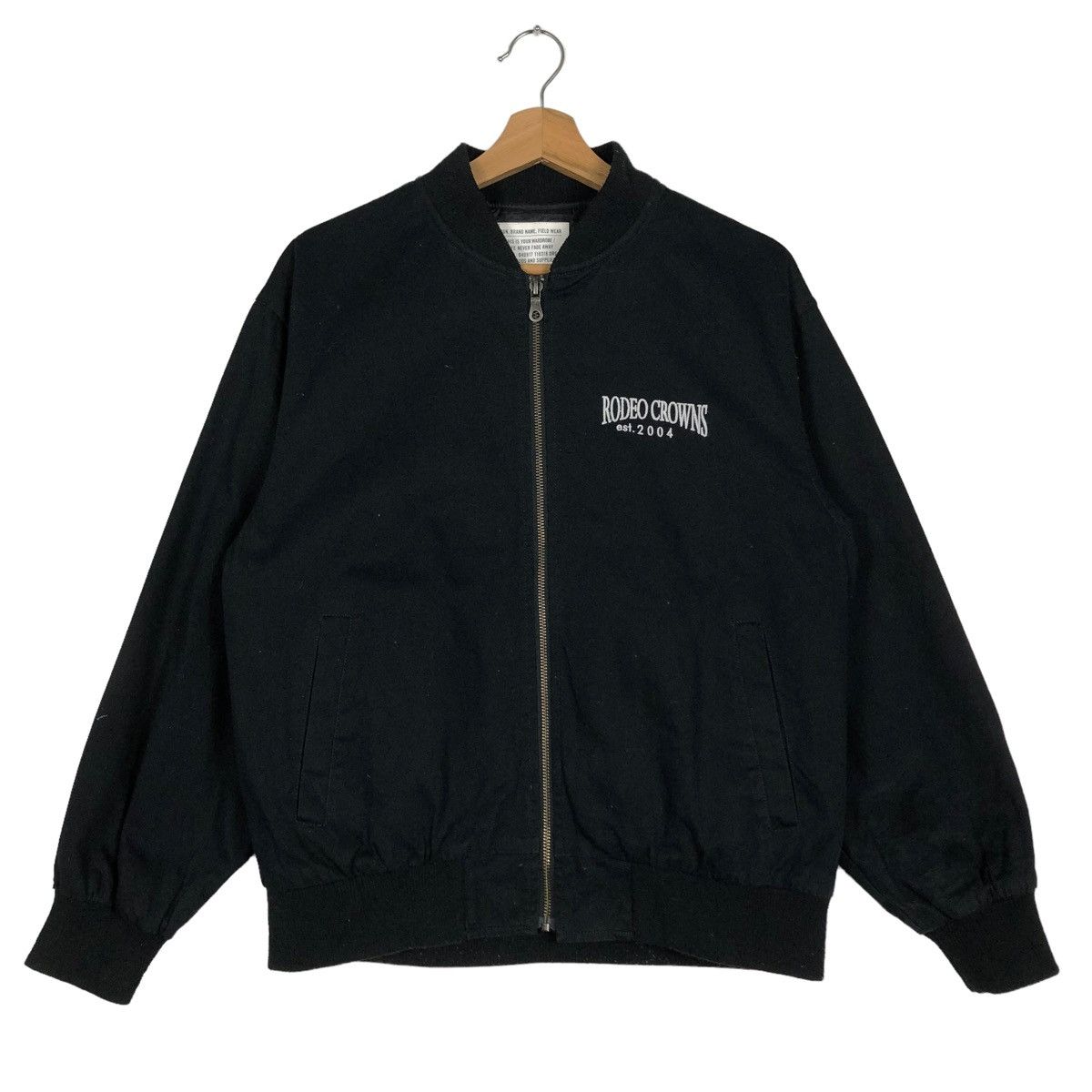 Cartoon Network 🔥Rare Bomber Jacket Rodeo Crowns Mickey Mouse Big Logo Size US M / EU 48-50 / 2 - 2 Thumbnail