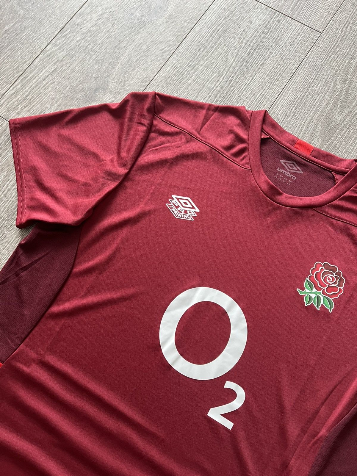 Umbro Umbro England Rugby Shirt Jersey Size US XXL / EU 58 / 5 - 3 Thumbnail