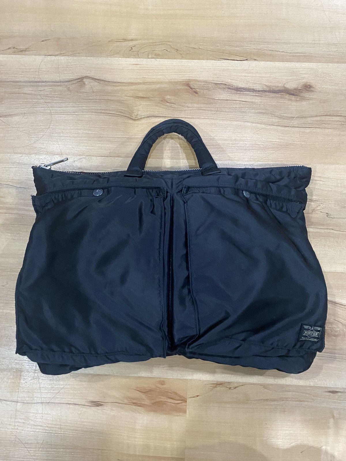 image of Porter Yoshida Tanker Briefcase in Black, Men's