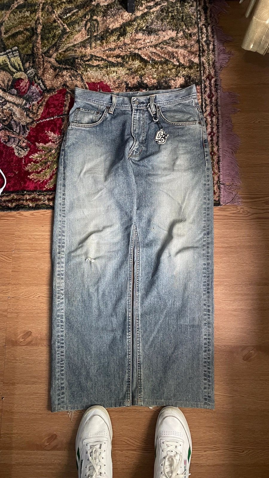 Edwin × Vintage Edwin Baggy Jeans Vintage Size US 31 - 1 Thumbnail