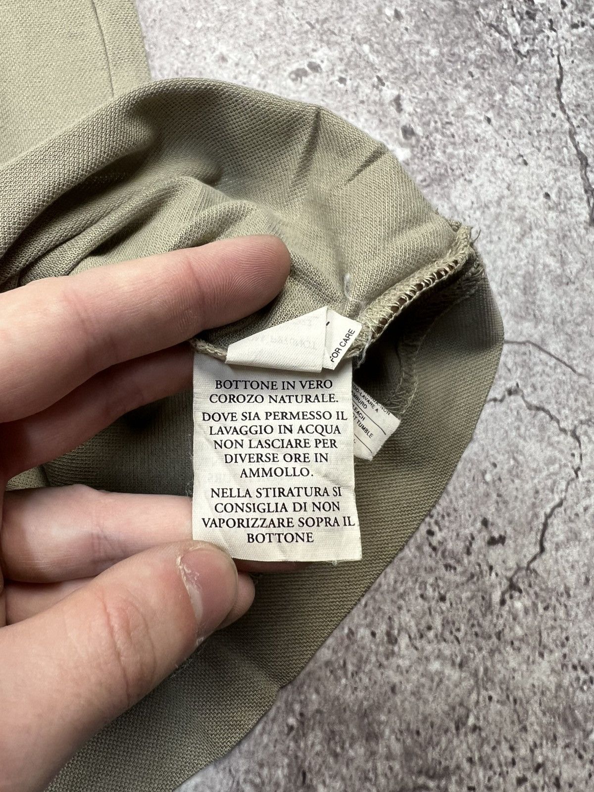 Moncler MONCLER Vintage Luxury Polo Old Money Basic Beige 90s Size US XL / EU 56 / 4 - 6 Thumbnail