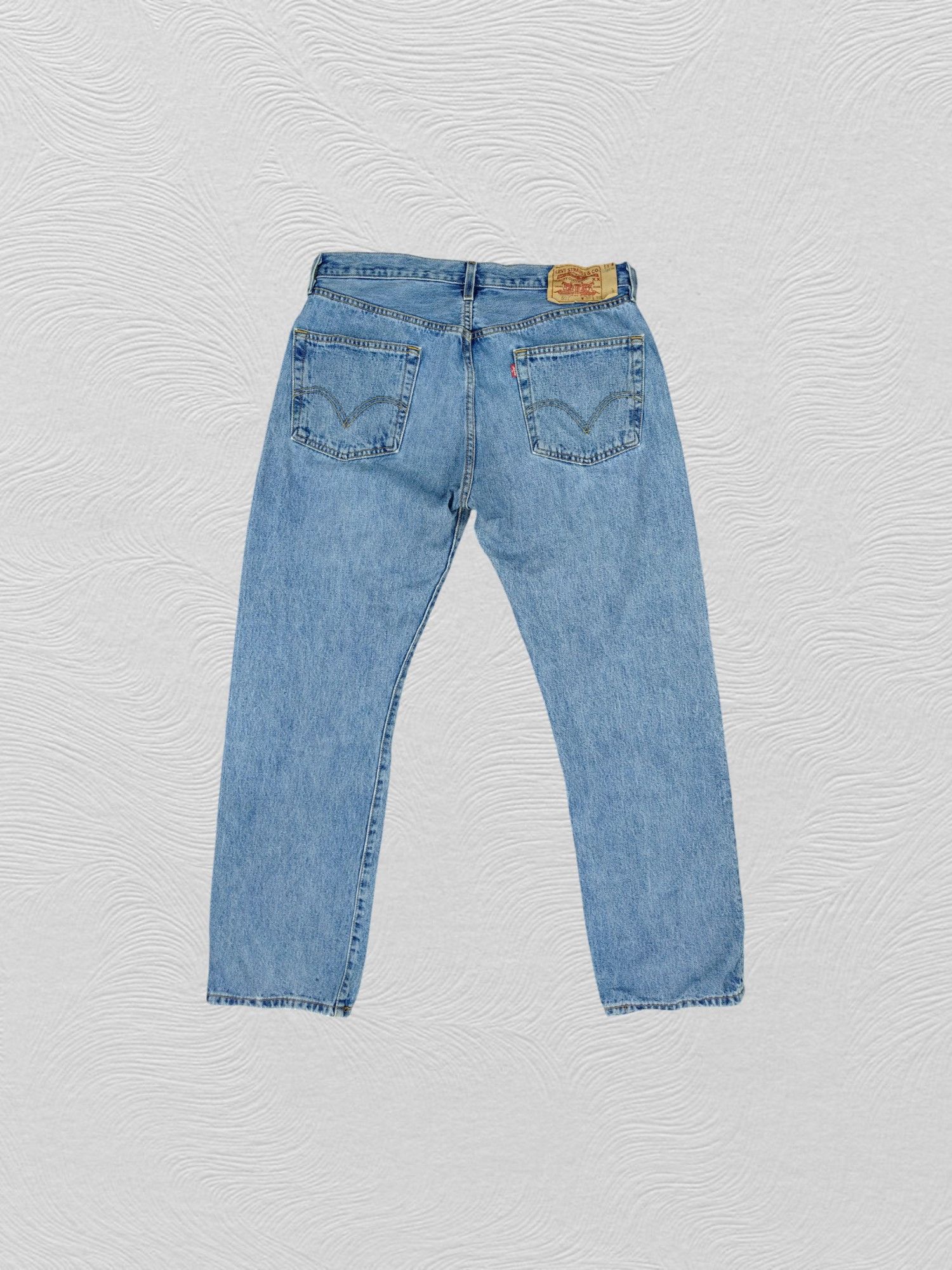 Levi's Blue Wash Vintage Levi's 501 Jeans 34x31 Denim -JN985 Size US 34 / EU 50 - 2 Thumbnail