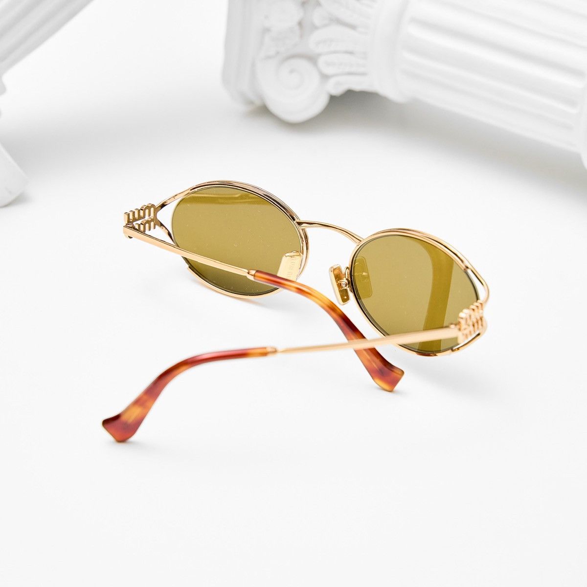 Miu Miu MIU MIU 0MU 52YS 7OE01T SUNGLASSES Size ONE SIZE - 7 Thumbnail