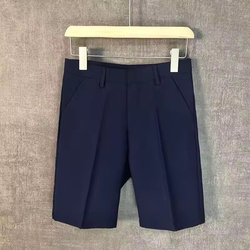 Japanese Brand Stylish Polyester Knee-Length Shorts – Casual, Zipper Fly Size US 32 / EU 48 - 2 Thumbnail