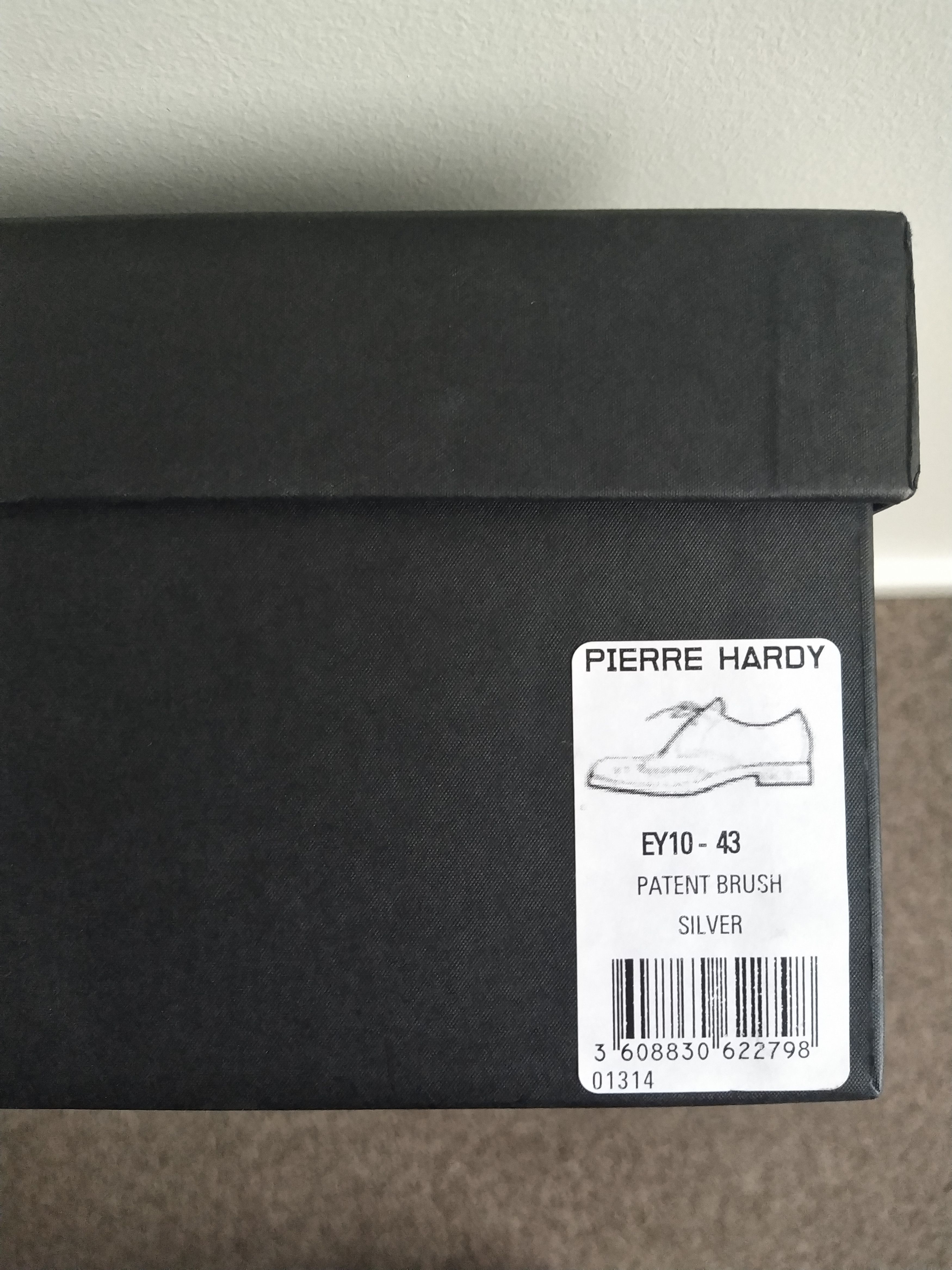 Pierre Hardy Pierre Hardy Metallic-Leather Oxford Size US 10 / EU 43 - 7 Thumbnail