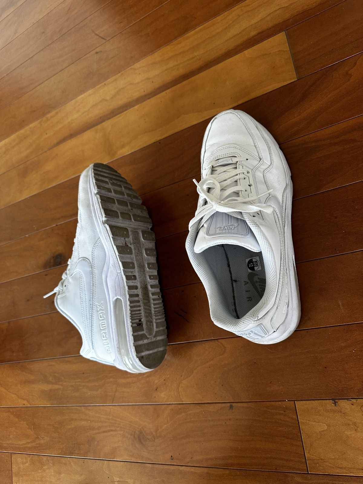 Nike Nike Men's Air Max LTD 3 Sneakers, White 12 Size US 12 / EU 45 - 6 Thumbnail