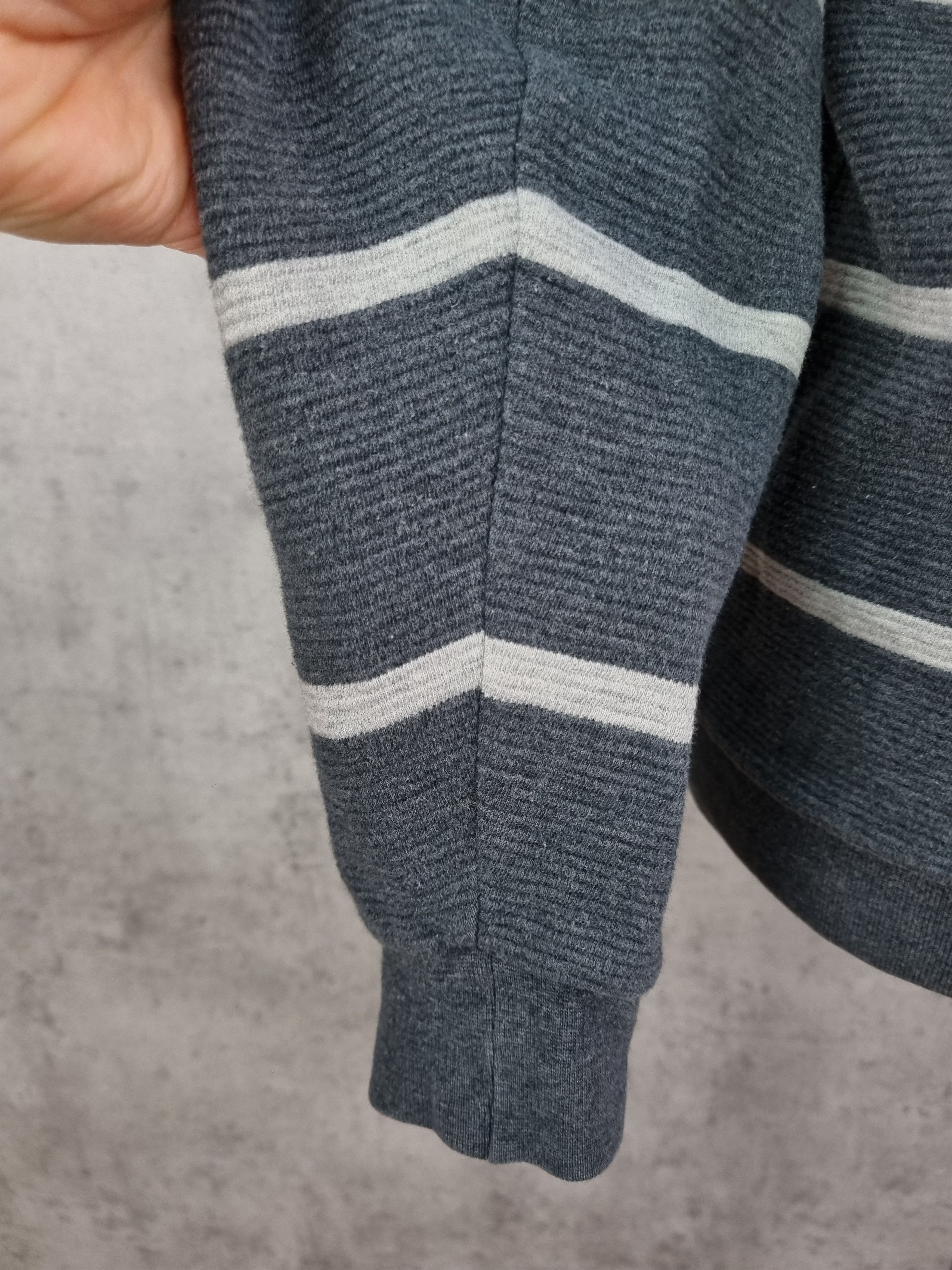 Vintage × Yves Saint Laurent 90s Yves Saint Laurent Pour Homme Striped Sweater Size US L / EU 52-54 / 3 - 12 Thumbnail