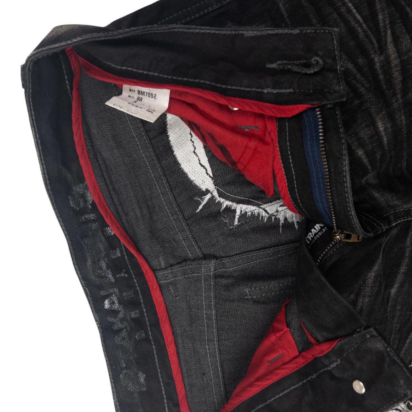 Other Vintage Big Train Embroidered Japanese Denim Jeans Size W29 Size US 29 - 5 Thumbnail