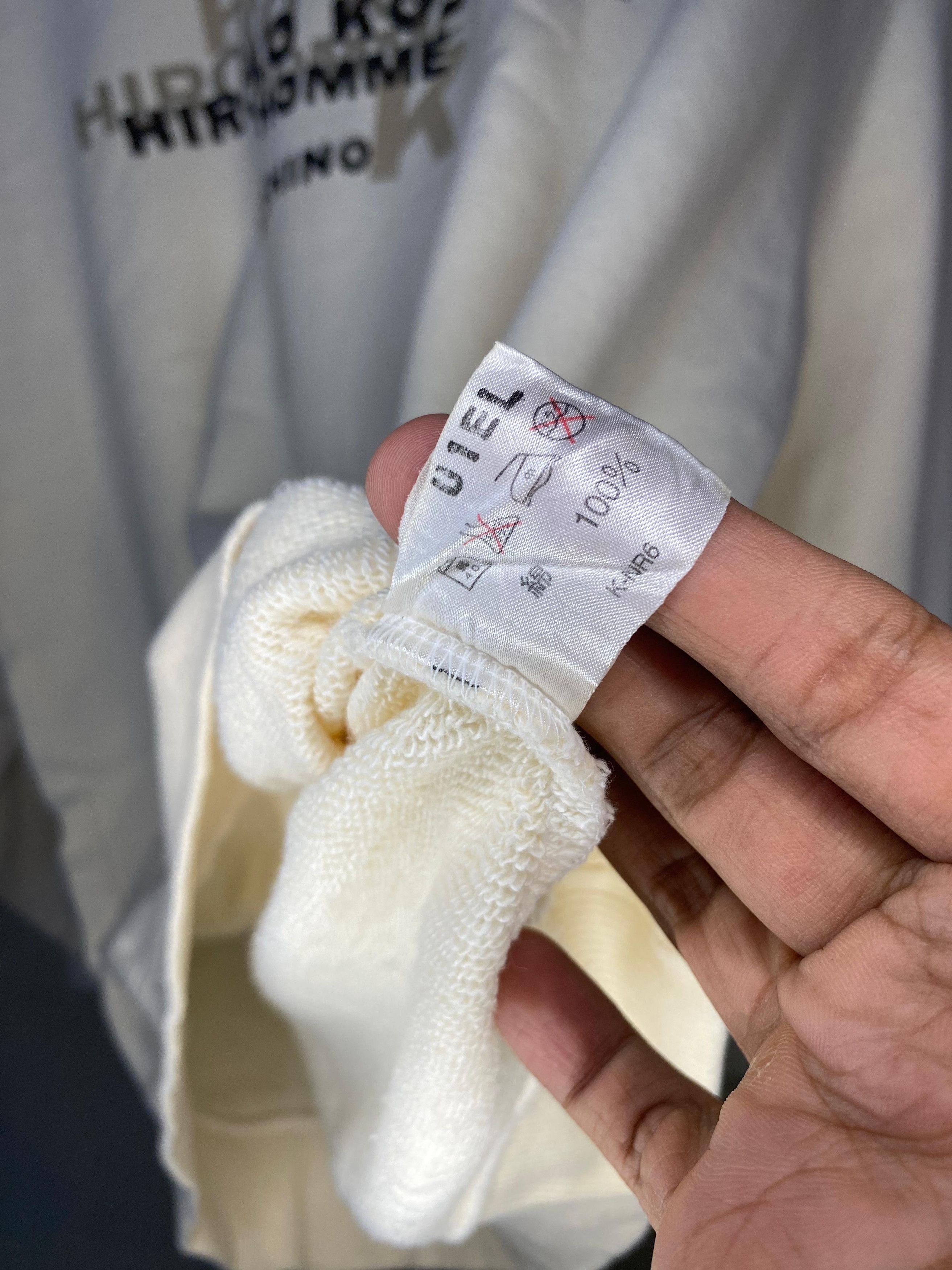 Hiroko Koshino Homme Hiroko Koshino Sweatshirt Beige Color Size US M / EU 48-50 / 2 - 5 Thumbnail