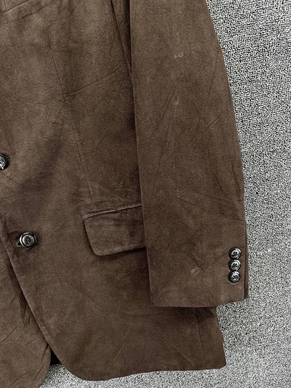 Burberry Vintage Burberry London Leather Blazers Coat Jacket Size US M / EU 48-50 / 2 - 16 Thumbnail