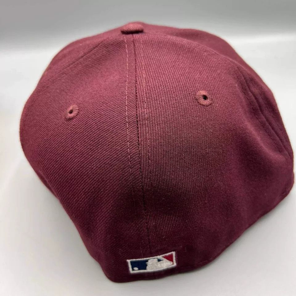 New Era Cleveland Guardians Hat Men 7 1/2 59Fifty New Era MLB Fitted Size ONE SIZE - 5 Thumbnail