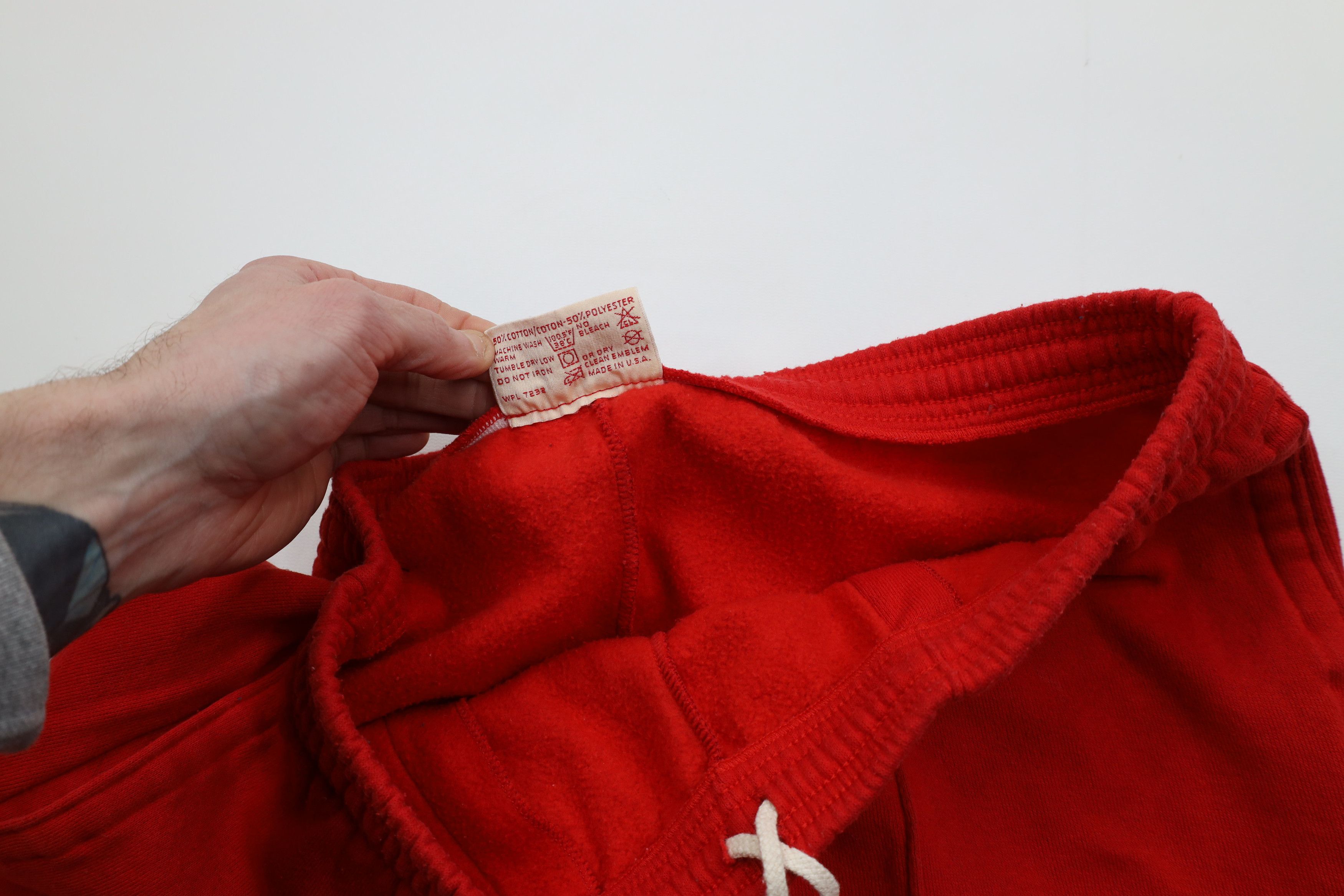 Russell Athletic Vintage 70s Russell Athletic Wide Leg Sweatpants Red USA Size US 36 / EU 52 - 9 Thumbnail