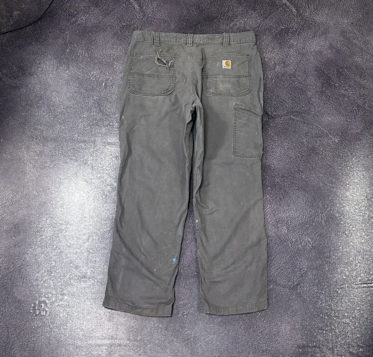 Carhartt Vintage Carhartt Painted Work USA Hype Baggy Pants Jeans Size US 38 / EU 54 - 1 Thumbnail
