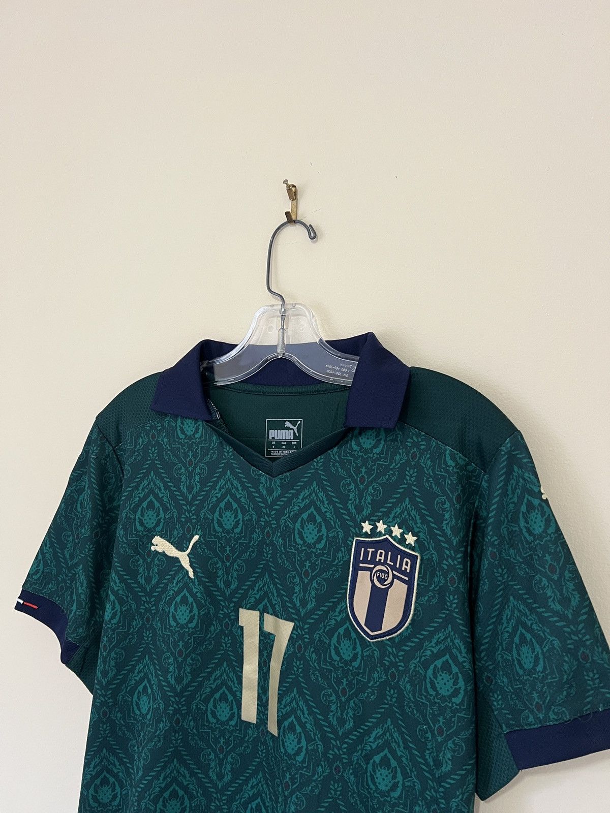 Puma 2019-20 Puma Italy Football T-Shirt Immobile #17 Size US S / EU 44-46 / 1 - 4 Thumbnail