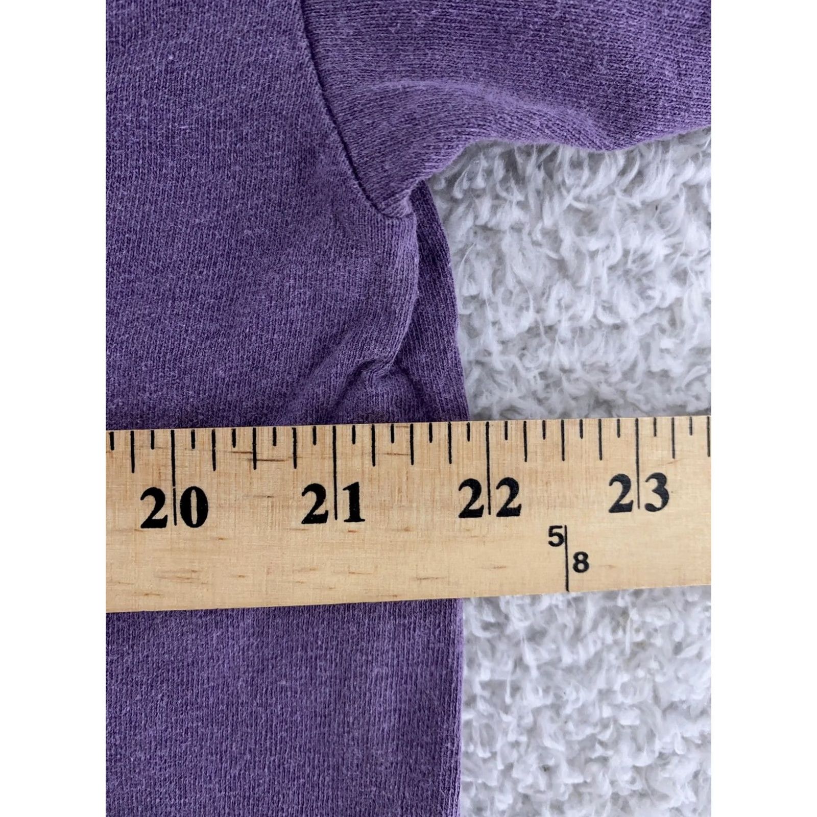Anvil Duffy's Love Shack Bar Shirt Mens L Purple T-Shirt Graphic Print Short Sleeve Crew Neck Caribbean Tee Size US L / EU 52-54 / 3 - 6 Thumbnail