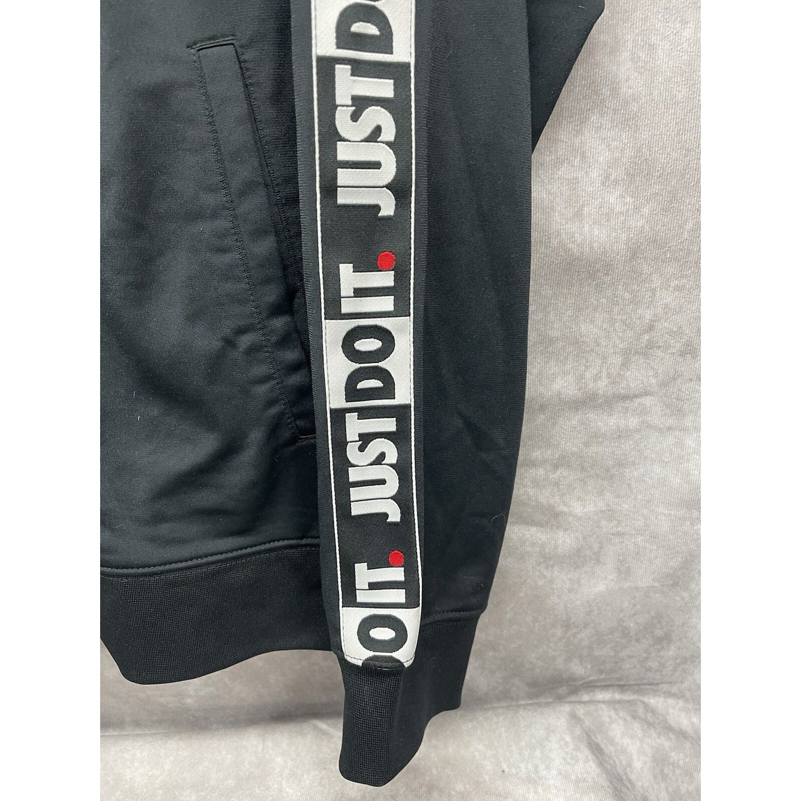 Nike VTG Y2K 90S NIKE LAB JUST DO IT ZIP TRACK JACKET SKEPTA MEDI Size US M / EU 48-50 / 2 - 2 Thumbnail