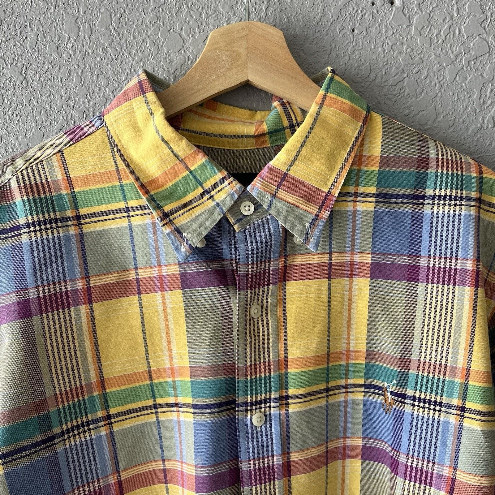 Polo Ralph Lauren Polo Ralph Lauren Multicolor Button Down Shirt Men’s XXL Size US XXL / EU 58 / 5 - 2 Thumbnail