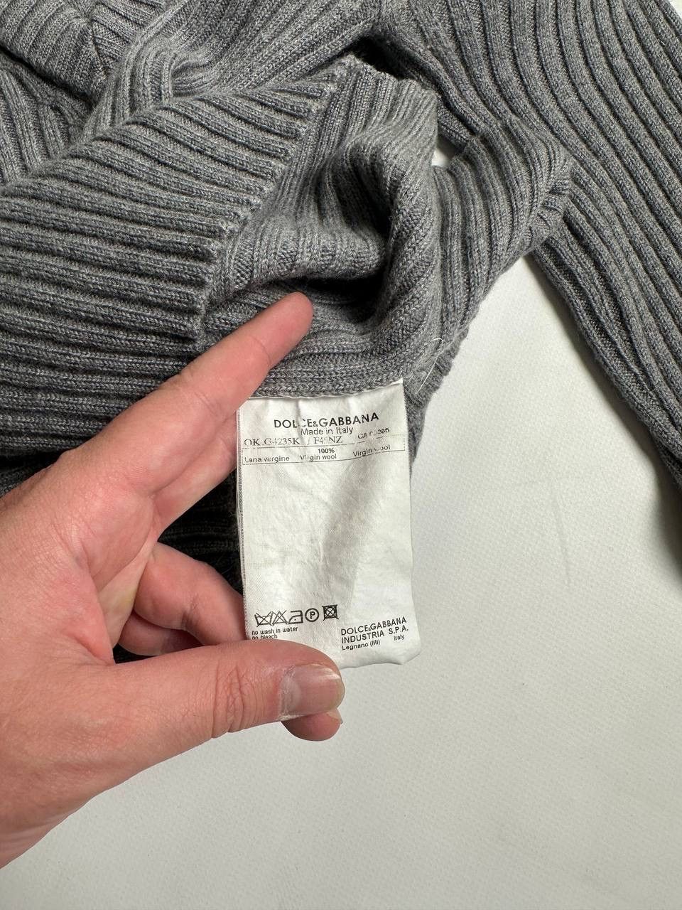 Dolce & Gabbana Dolce Gabbana Wool Womes Sweater Gray 🔥 Size M / US 6-8 / IT 42-44 - 6 Thumbnail