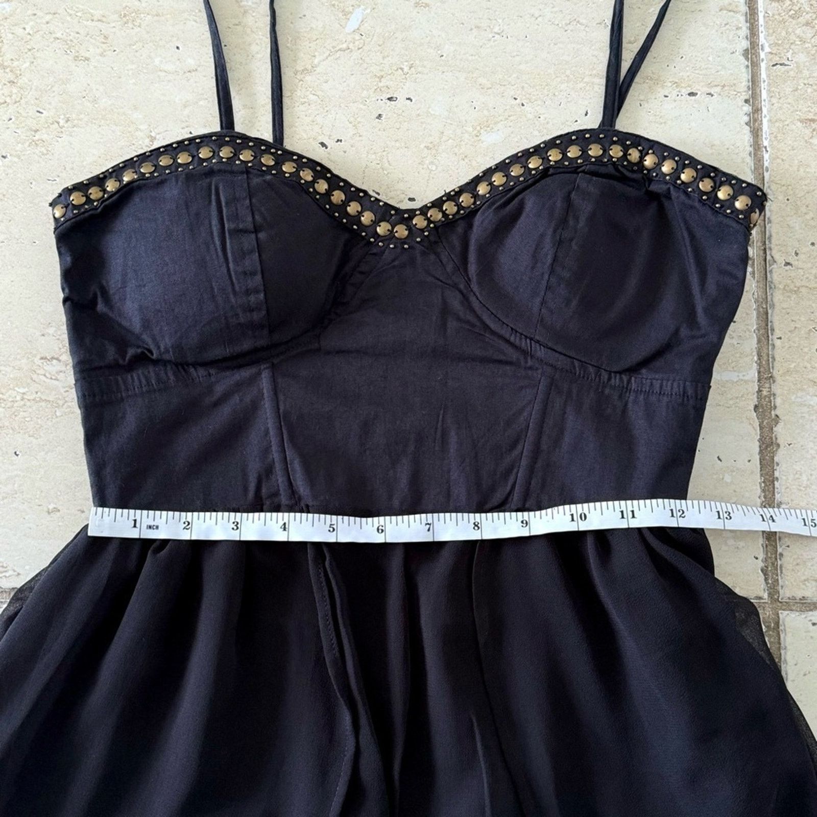 Other ANGIE Black Top with studs, Size M Size M / US 6-8 / IT 42-44 - 8 Thumbnail
